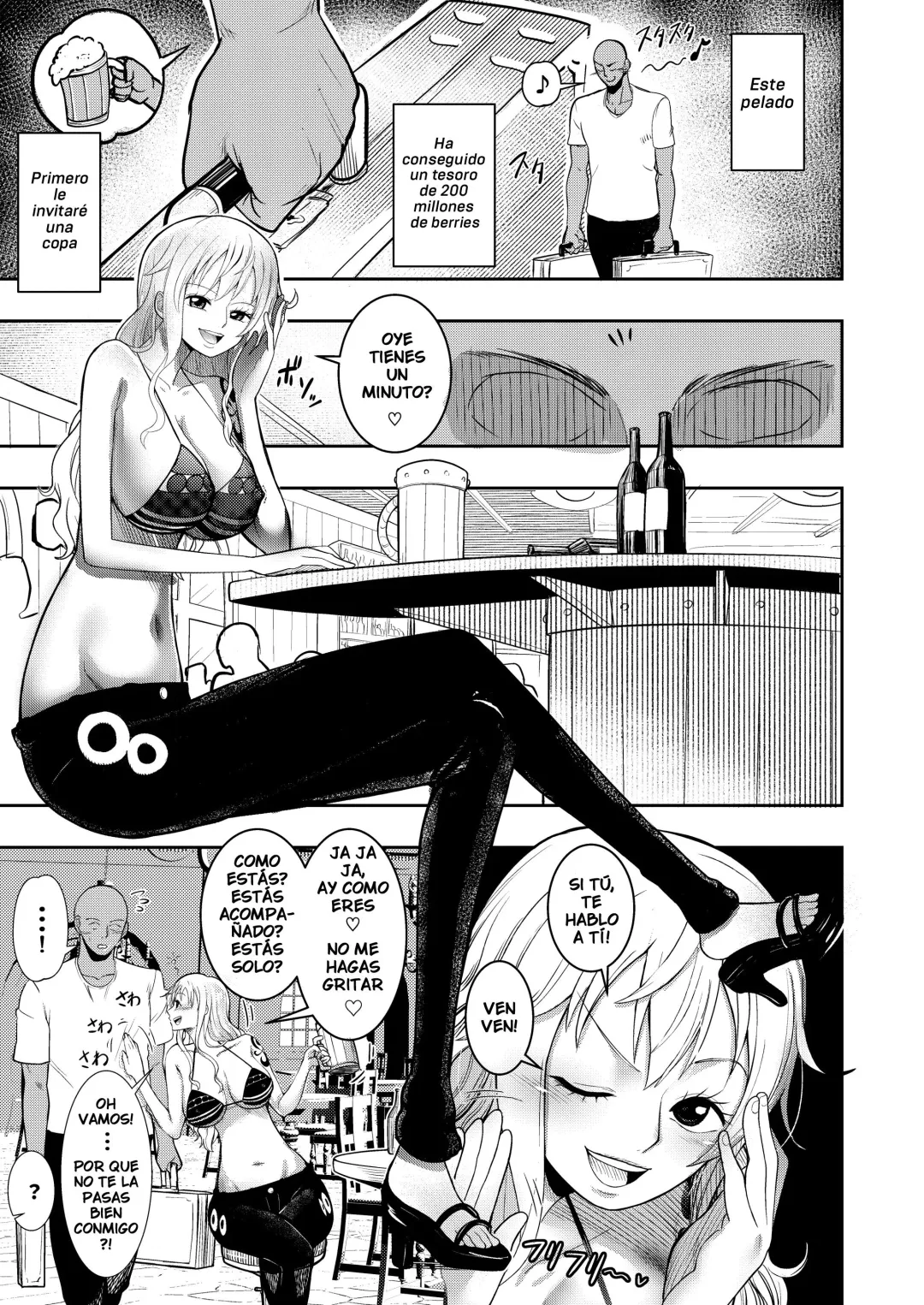 Comic Porno [Shimono Cable] Hage Mob To Nami-San Wakarase Honban Yakyuuken (One Piece) (#3)
