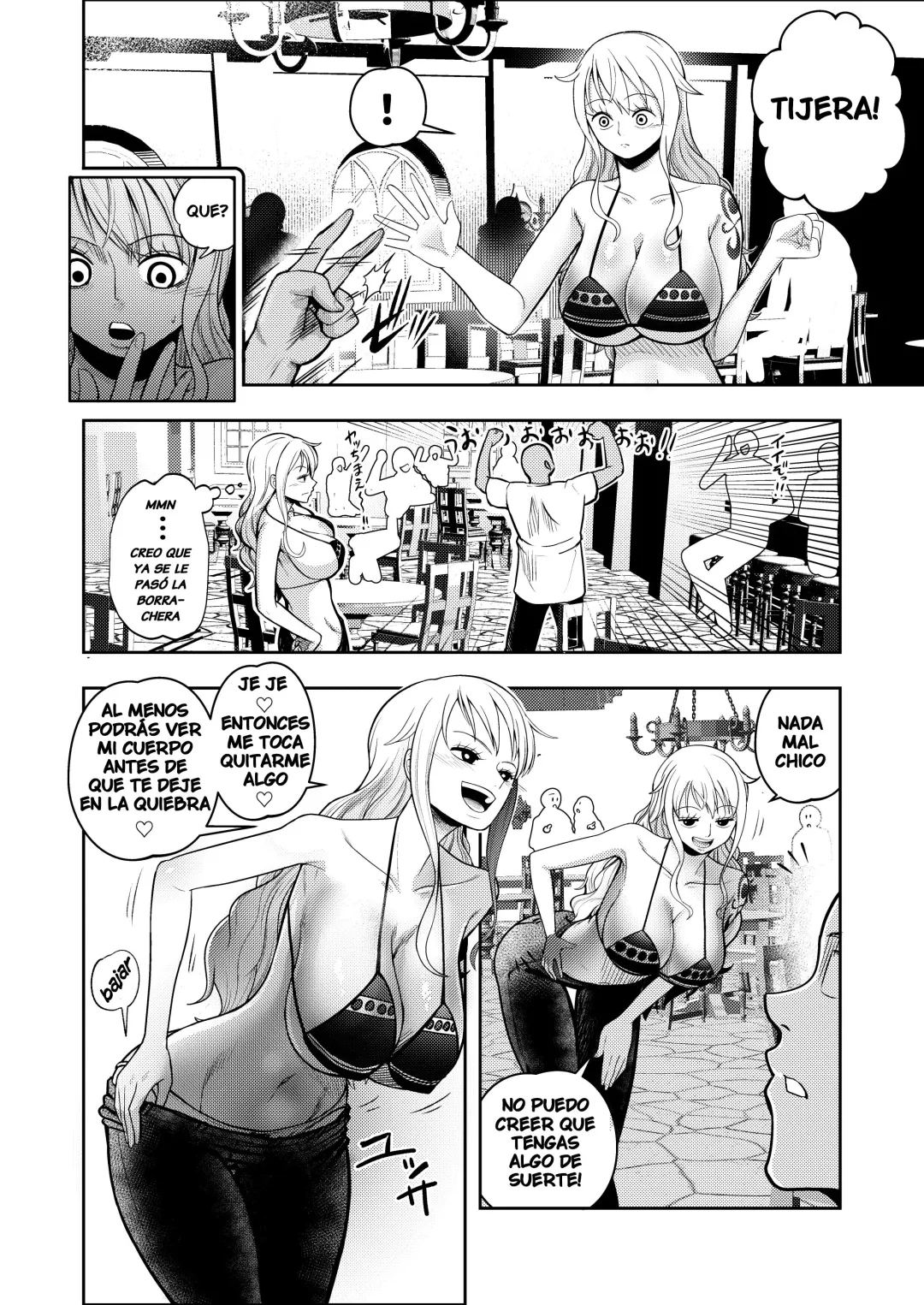 Comic Porno [Shimono Cable] Hage Mob To Nami-San Wakarase Honban Yakyuuken (One Piece) (#6)