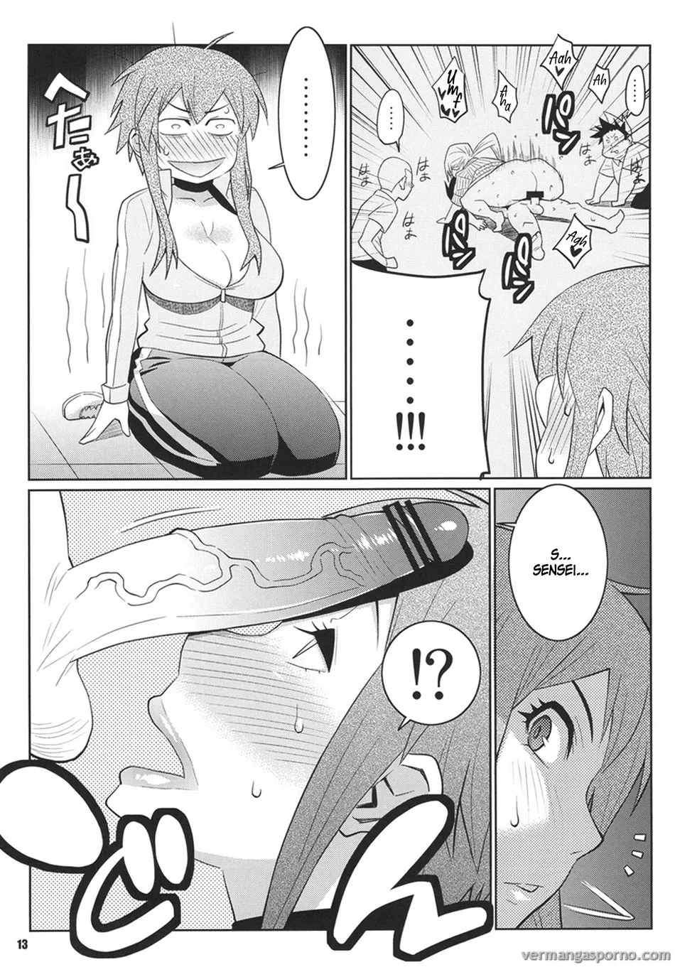 Comic Porno de [TETRODOTOXIN] Wakuwaku Hoken Taiiku [Hokenshitsu No Shinigami] (#12)