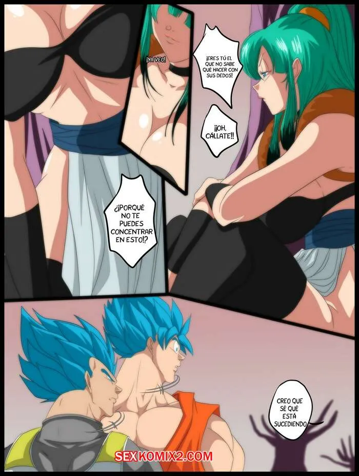 Comic Porno MINDFUCK. Bulchi X VEGETA X GOKU. Nala1588. (#4)