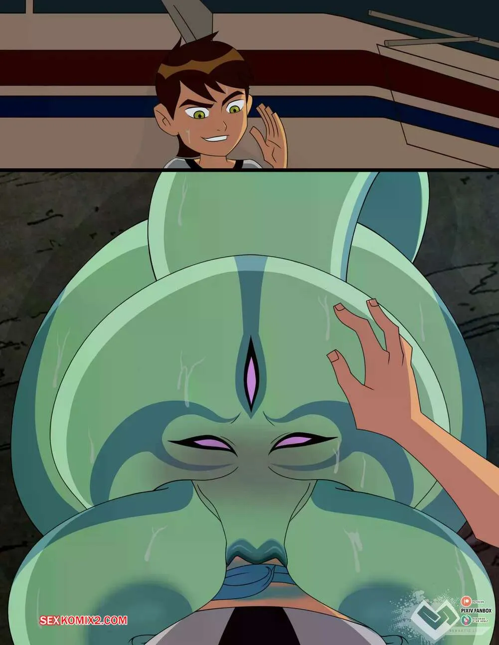 Comic Porno BEN 10 X HAREM. Semantic Lust. (#2)