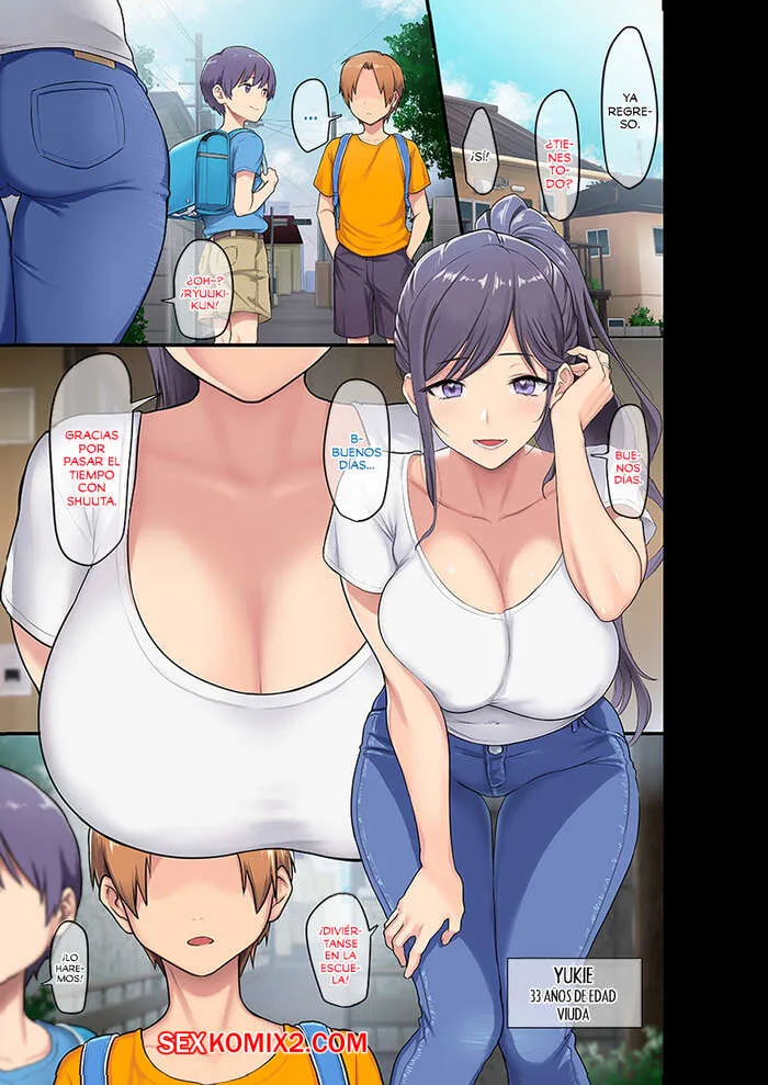 Comic Porno Una VIUDA De Grandes TETAS Y El Mal Amigo De Su HIJO Meme50. (#2)