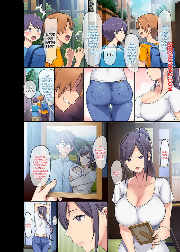 Comic Porno Una VIUDA De Grandes TETAS Y El Mal Amigo De Su HIJO Meme50. (#3)