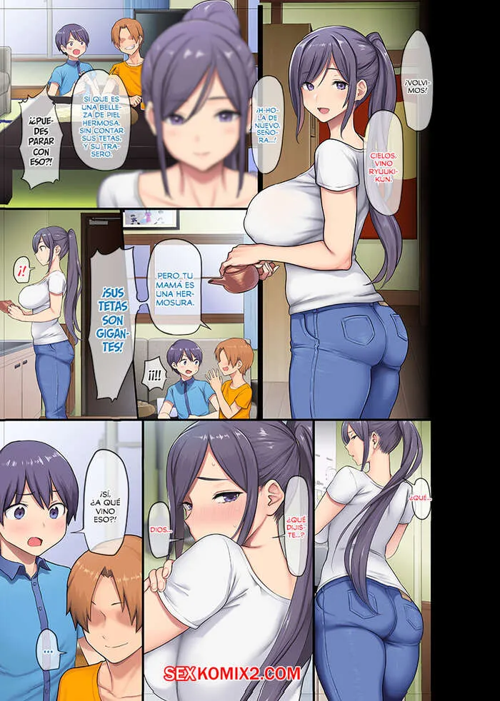Comic Porno Una VIUDA De Grandes TETAS Y El Mal Amigo De Su HIJO Meme50. (#4)