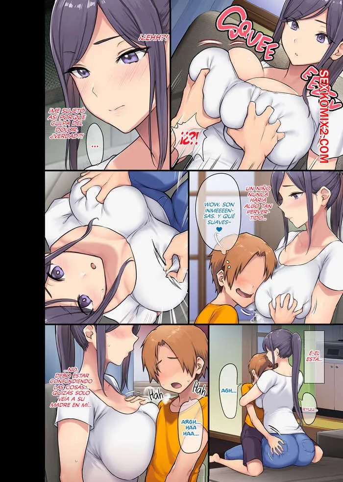 Comic Porno Una VIUDA De Grandes TETAS Y El Mal Amigo De Su HIJO Meme50. (#7)