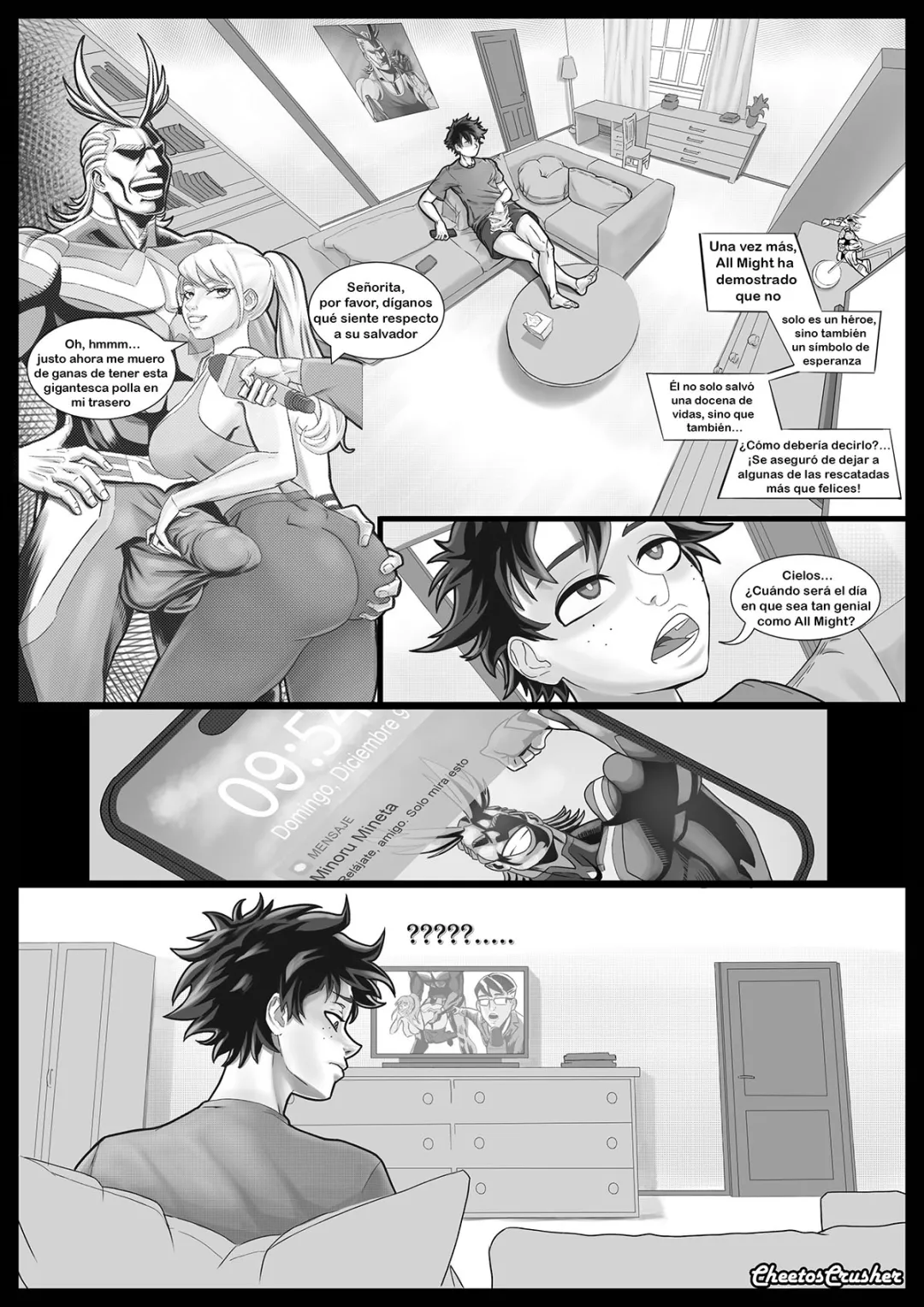 Comic Porno Verguenza Y Disfrute - Cheetos Crusher (#2)