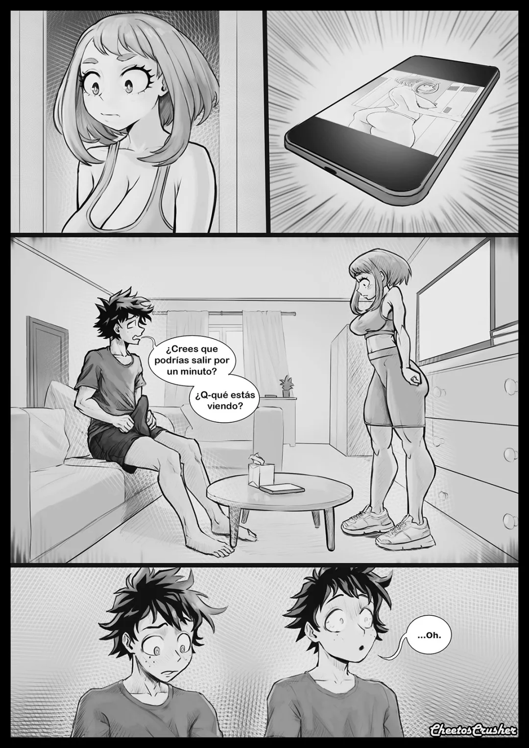 Comic Porno Verguenza Y Disfrute - Cheetos Crusher (#6)