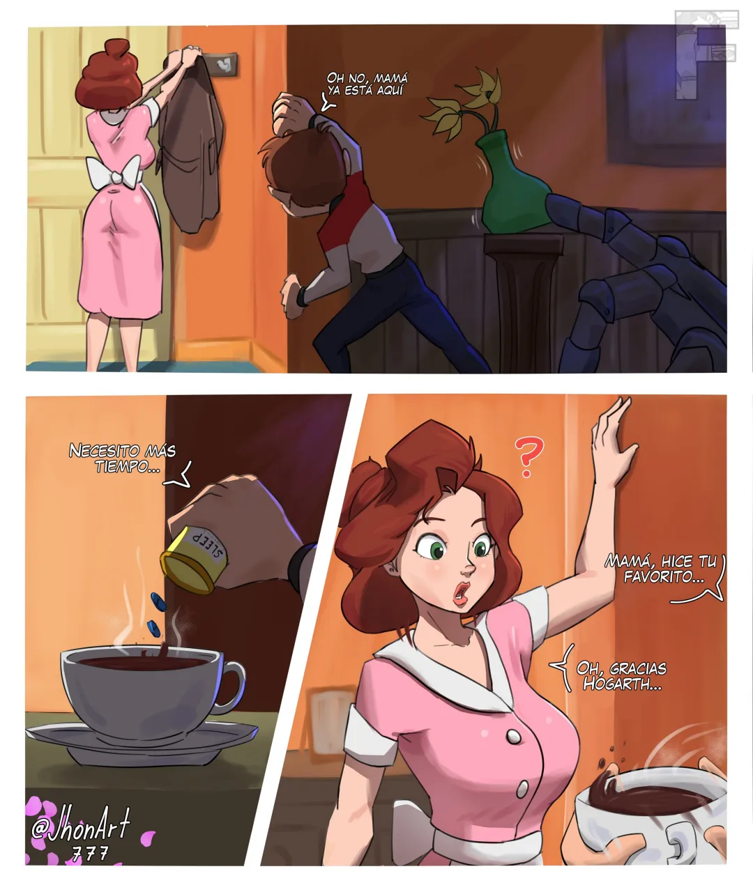 Comic Porno de [JhonArt777] Annie Hughes (The Iron Giant) (#1)