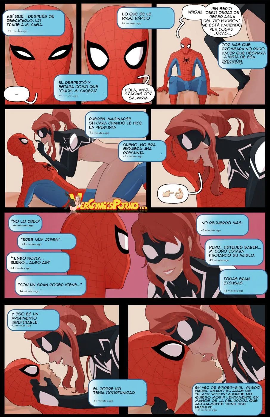 Comic Porno [Tracy Scops] #SpiderFappening (Spiderman) (#4)