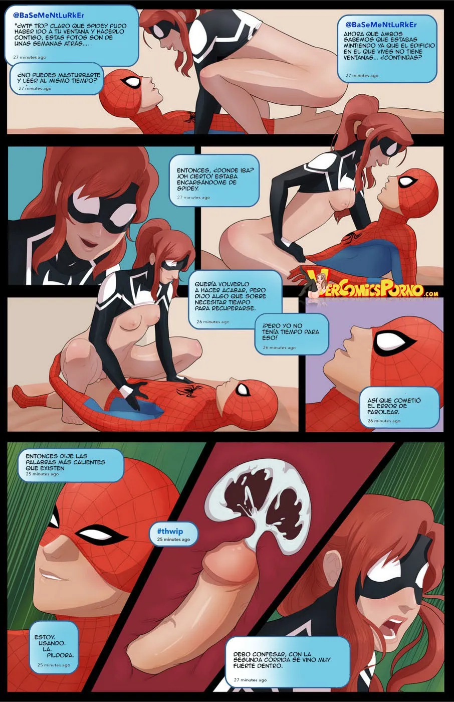 Comic Porno [Tracy Scops] #SpiderFappening (Spiderman) (#7)