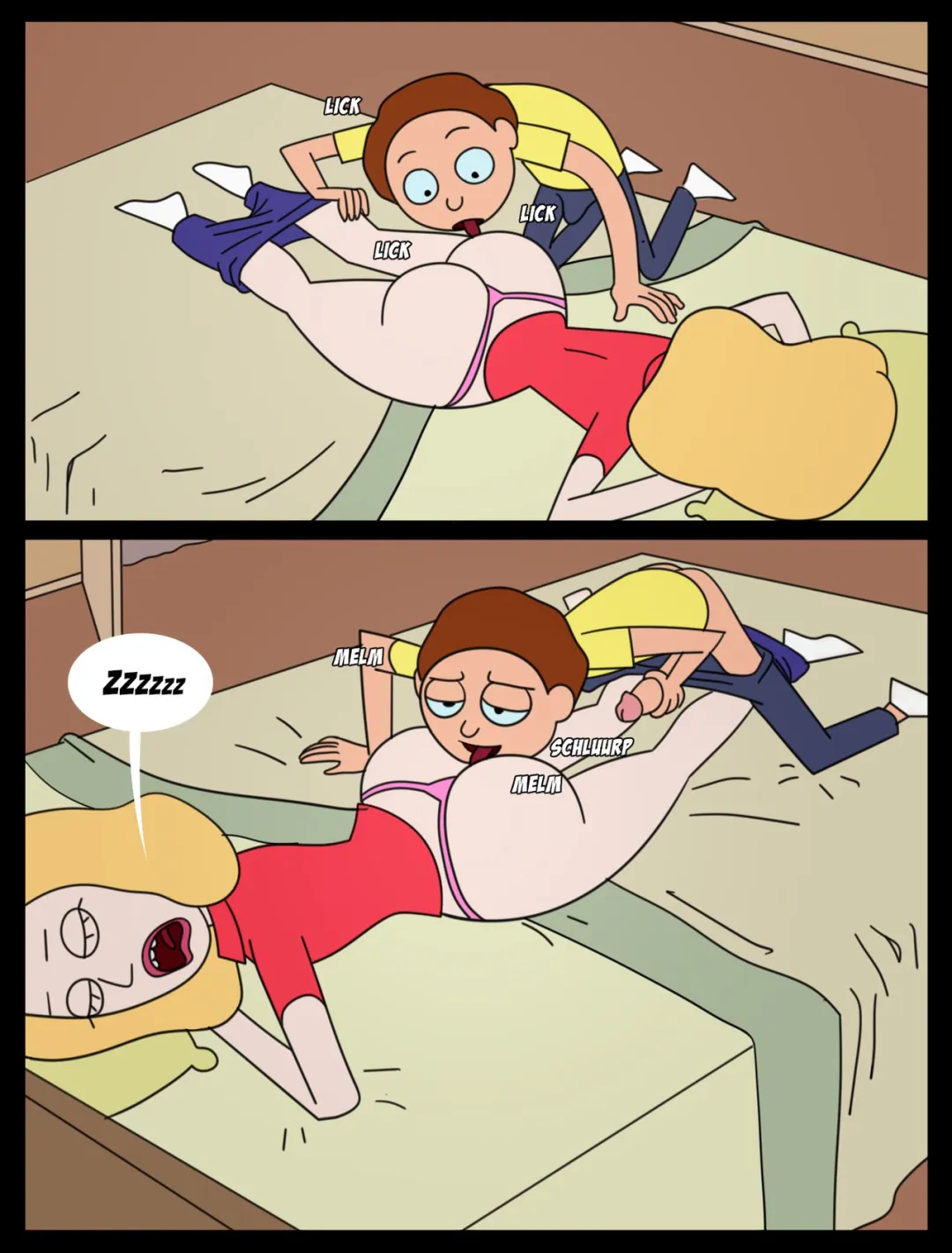 Comic Porno [Whargleblargle] Beth And Morty Comic (Ricky & Morty) (#4)