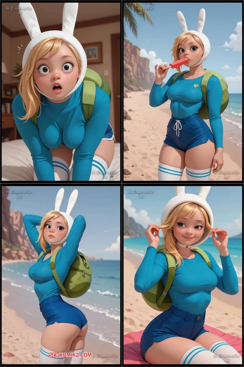 Comic Porno Adventure Time. Fionna. EugenericAI (#2)