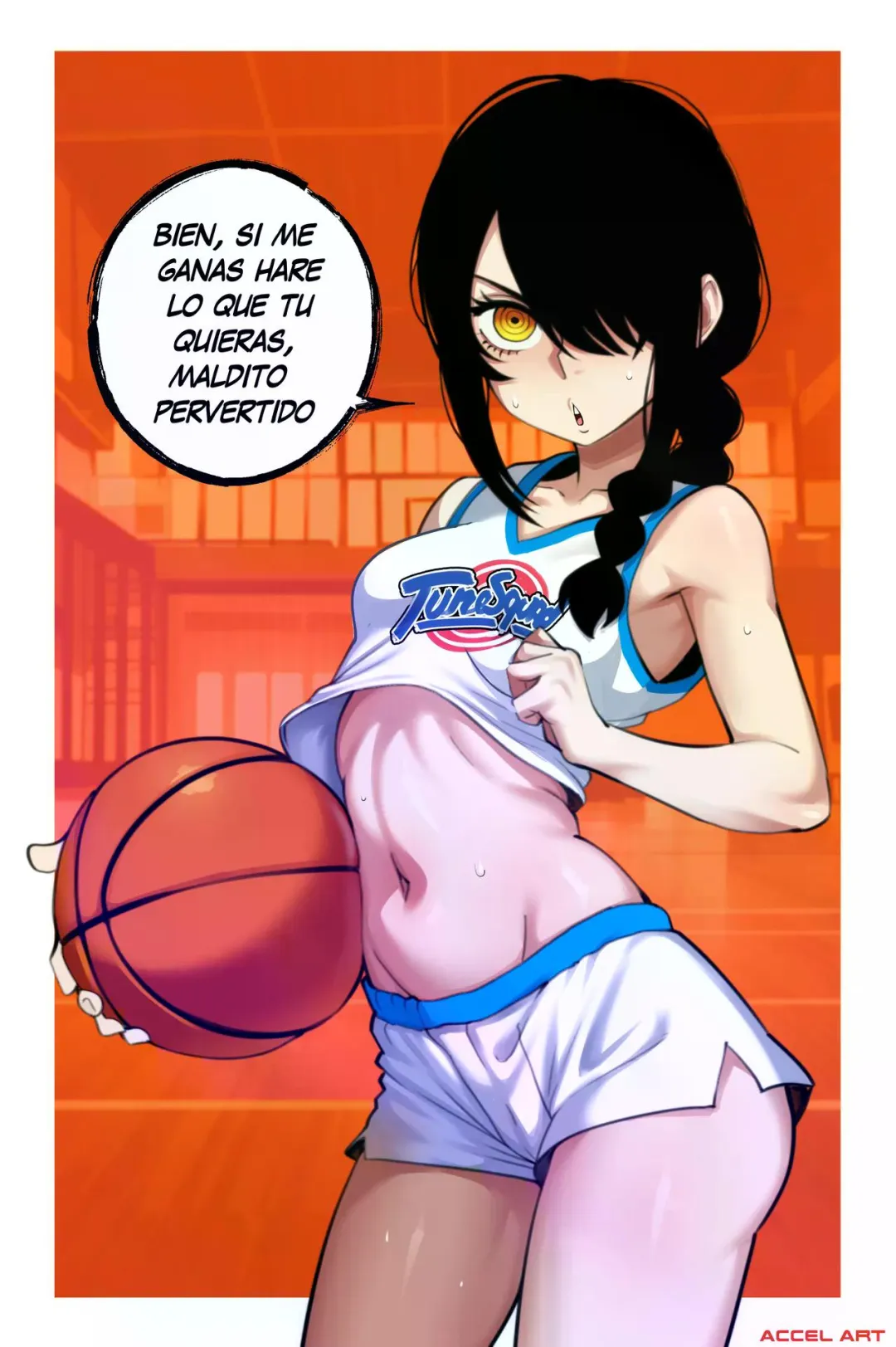 Comic Porno Chainsaw Game - Accel Art (#2)