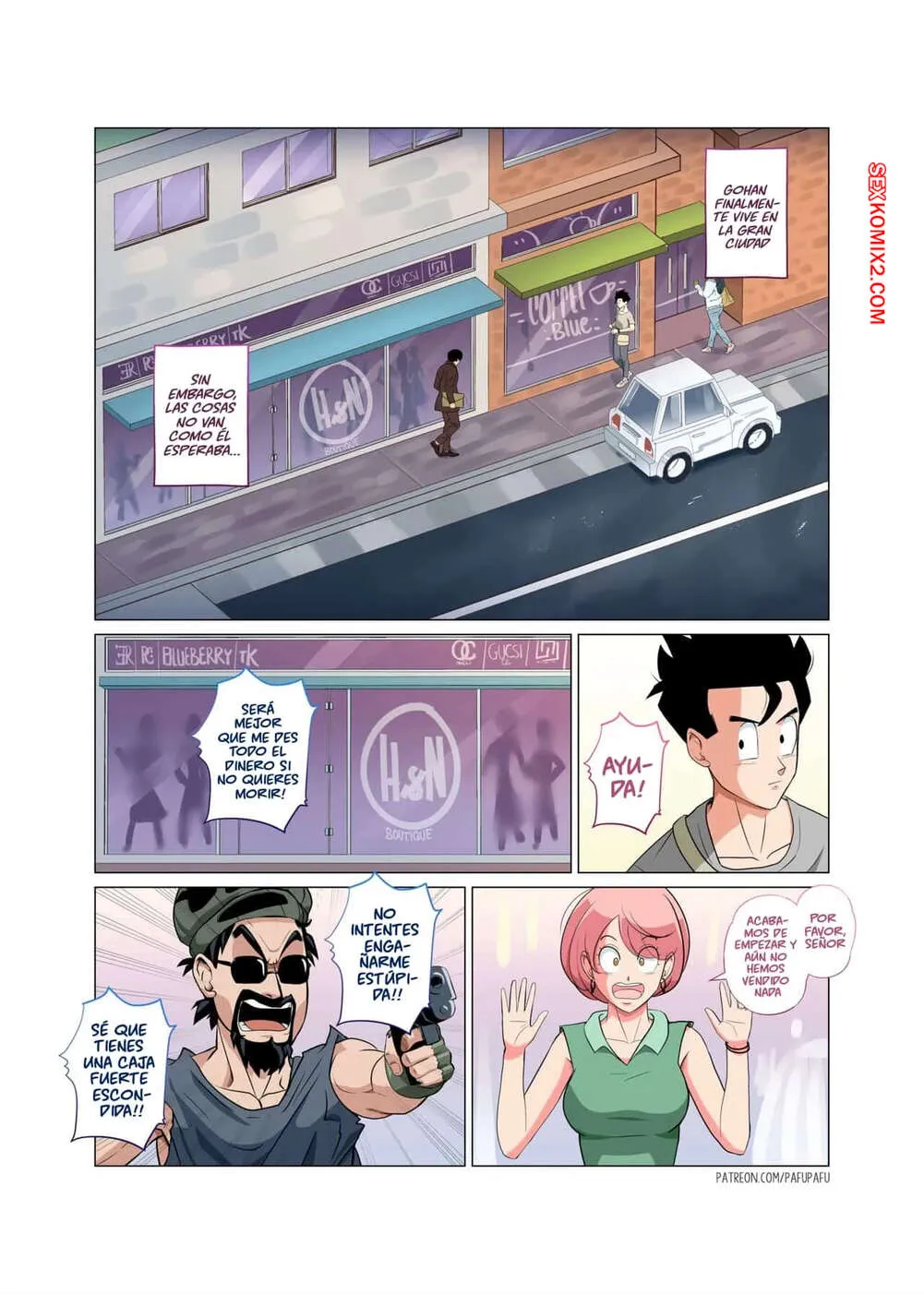 Comic Porno DRAGONHALL. Parte 3. PafuPafu (#3)