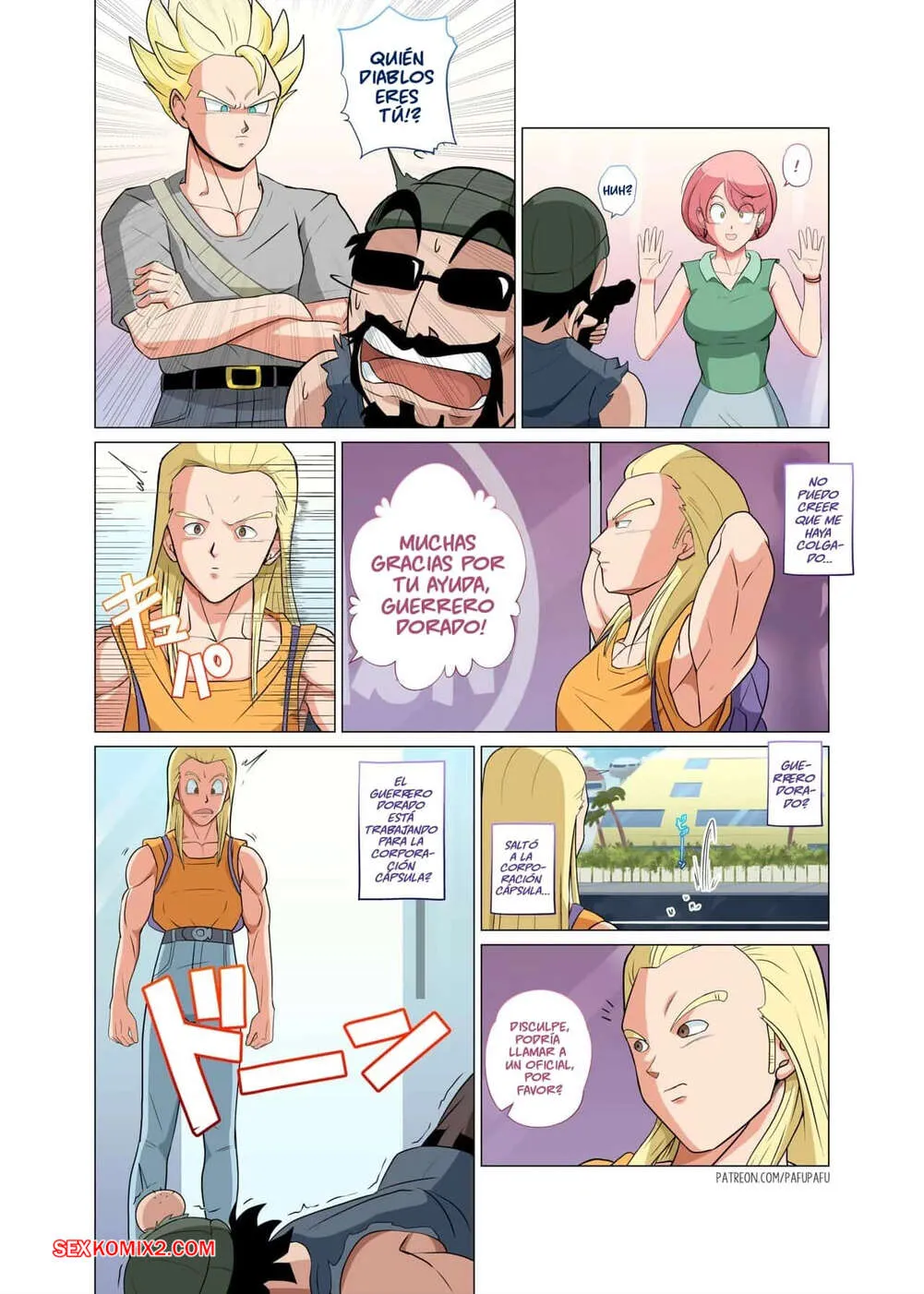Comic Porno DRAGONHALL. Parte 3. PafuPafu (#4)
