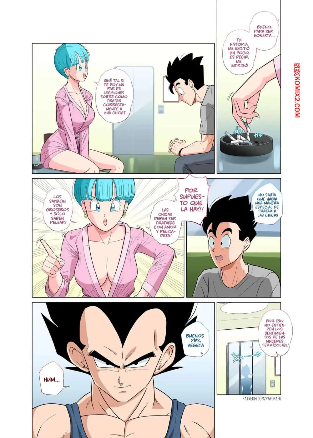 Comic Porno DRAGONHALL. Parte 3. PafuPafu (#6)