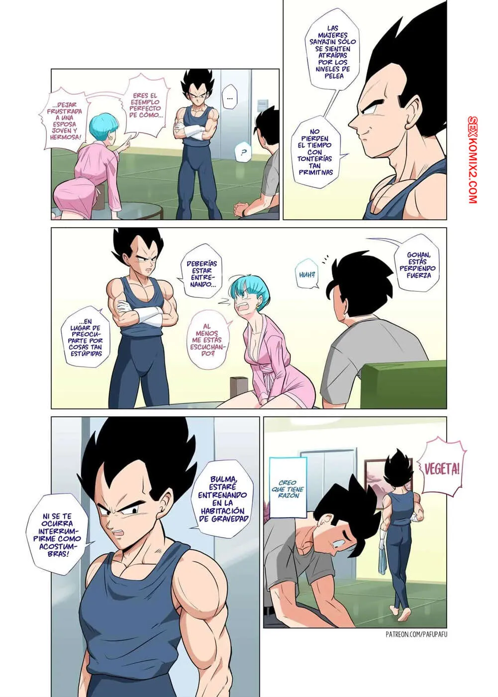 Comic Porno DRAGONHALL. Parte 3. PafuPafu (#7)