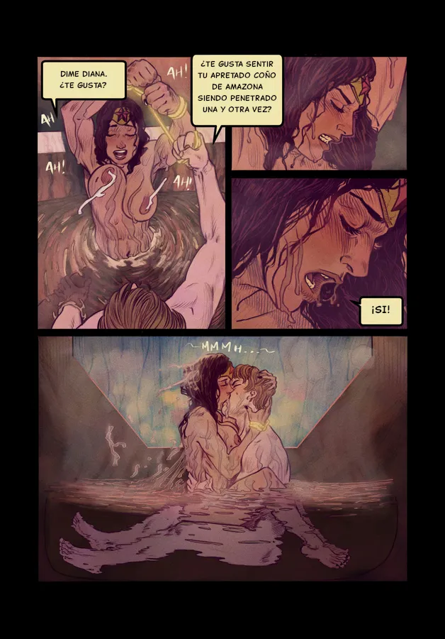 Comic Porno [BOXOFWANT] Wonder Woman’s Bathroom Break (Justice League) (#6)
