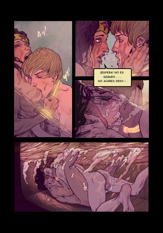 Comic Porno [BOXOFWANT] Wonder Woman’s Bathroom Break (Justice League) (#7)