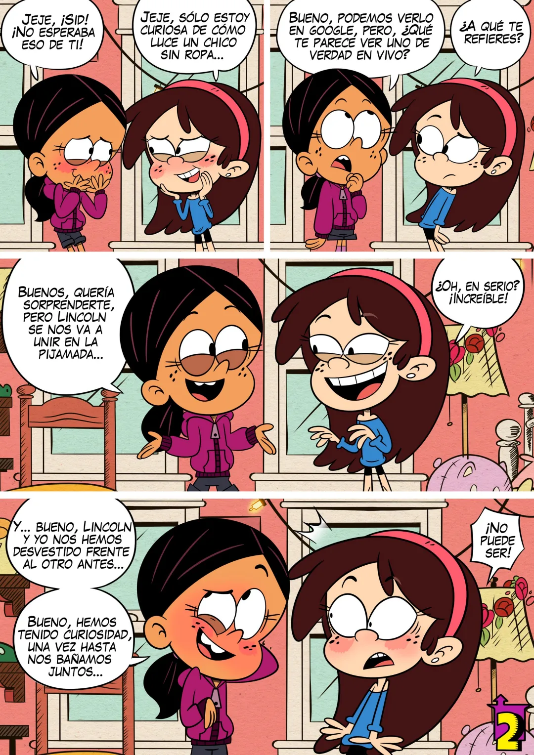 Comic Porno [Lester]  Curiosity (The Loud House) (#2)