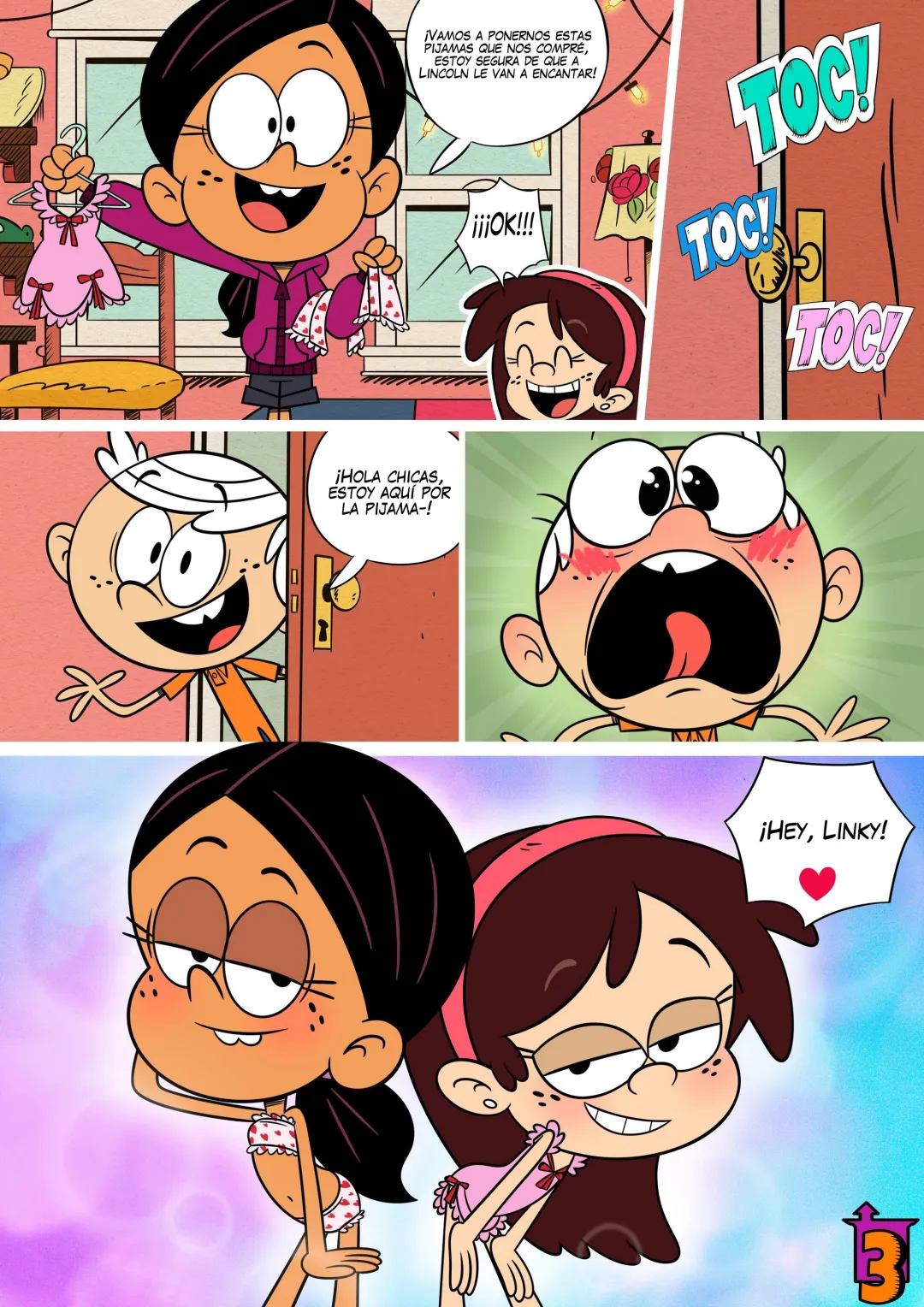Comic Porno [Lester]  Curiosity (The Loud House) (#3)
