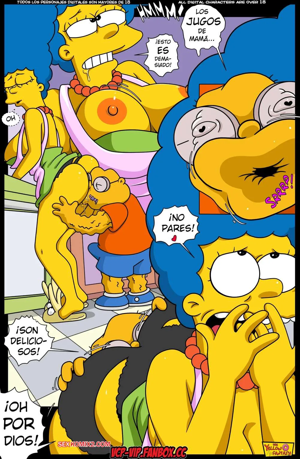 Comic Porno El Show De Juan Topo. The Yellow Fantasy 18 (#7)