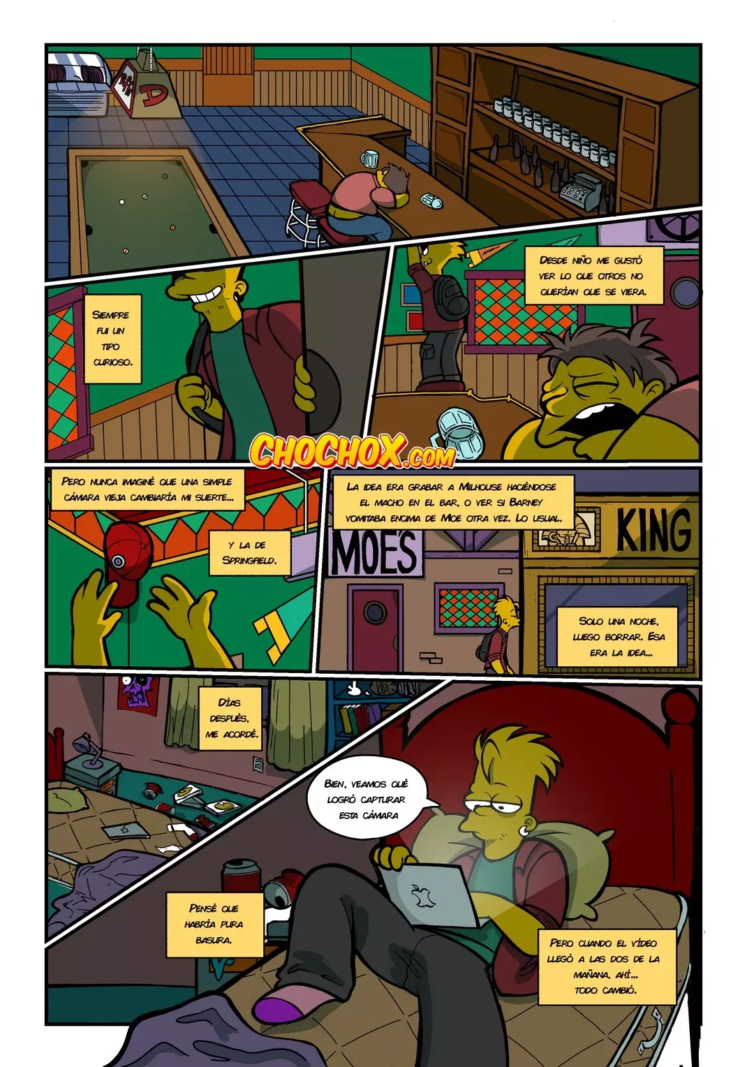 Comic Porno [1⁄8] SpringLeaks (Simpsons) (#2)