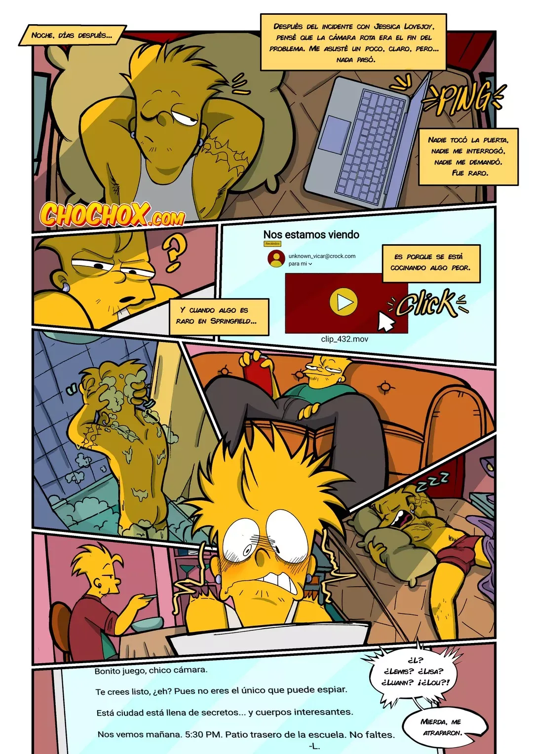 Comic Porno de [1⁄8] SpringLeaks (Simpsons) (#11)