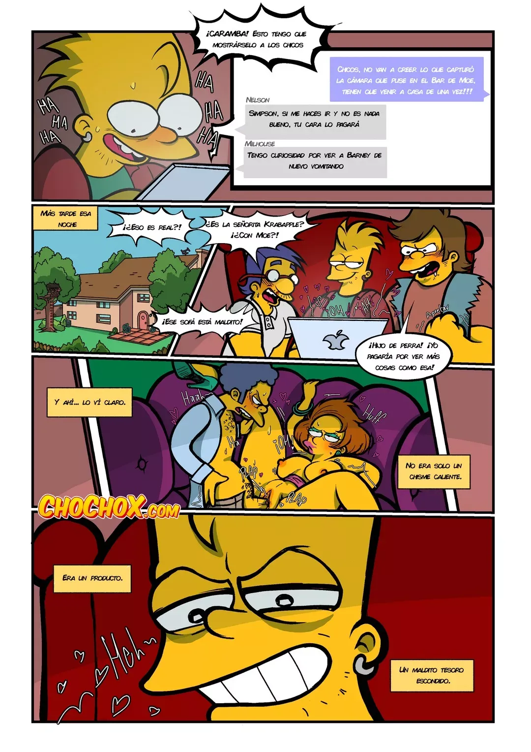 Comic Porno [1⁄8] SpringLeaks (Simpsons) (#4)