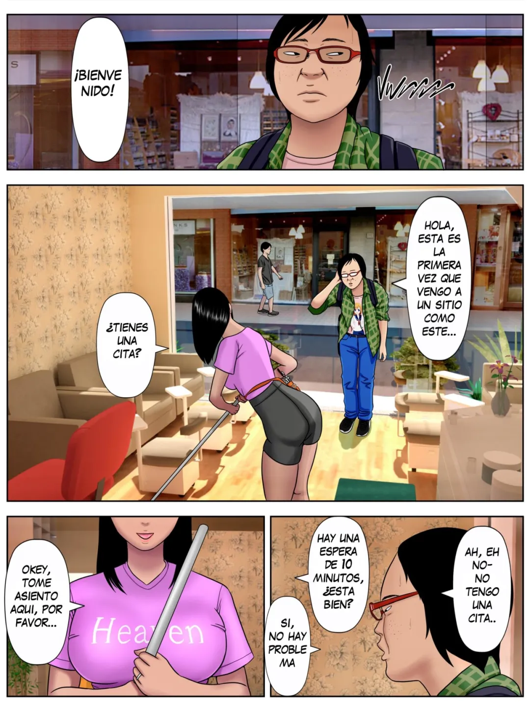 Comic Porno [Minazuki Mikka] SEX SHINAI To Shinu Yamai (Parte 2) (#4)