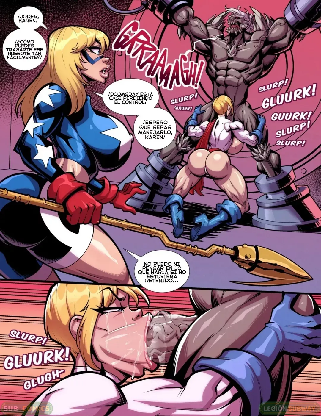 Comic Porno Power Girl: Thank God It Is Doomsday - Fontez (#7)