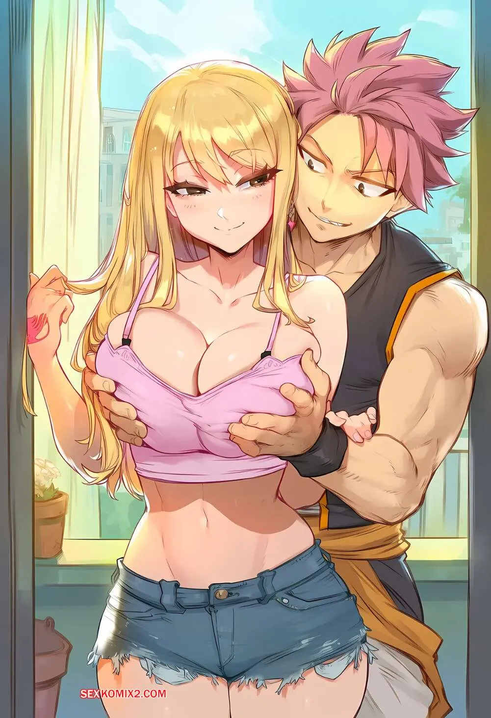 Comic Porno Natsu X Lucy. Aksn (#2)