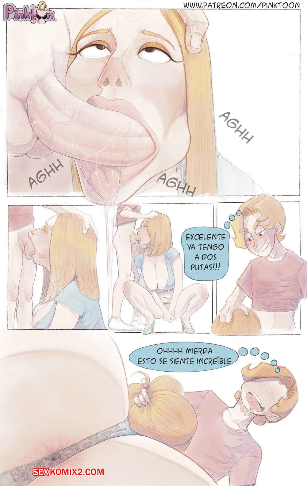 Comic Porno Secretos De FAMILIA. Parte 5.  Pinktoon. (#6)