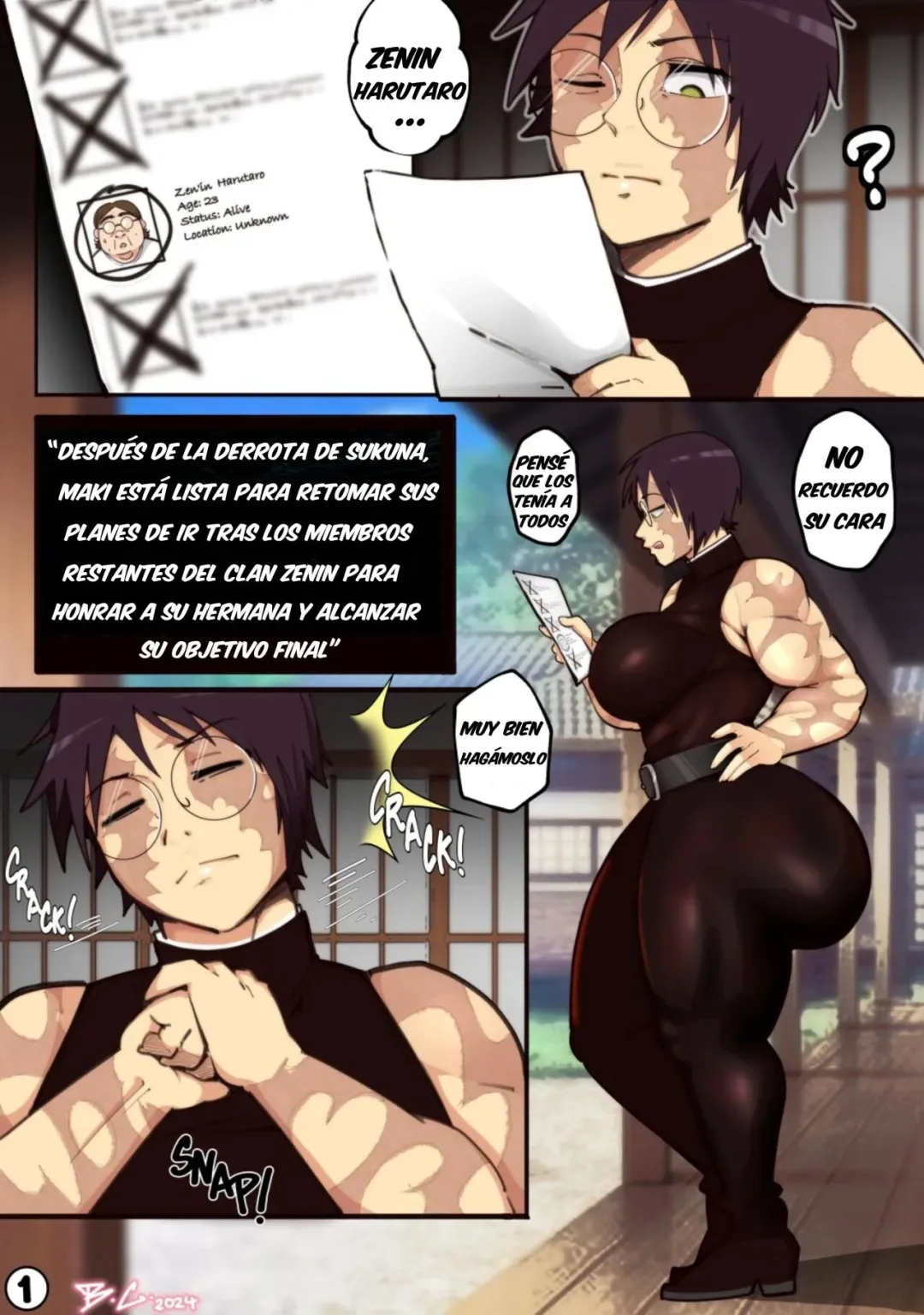 Comic Porno de [Bittercream] Maki Hunt The ULTIMATE Zenin (Jujutsu Kaisen) (#1)