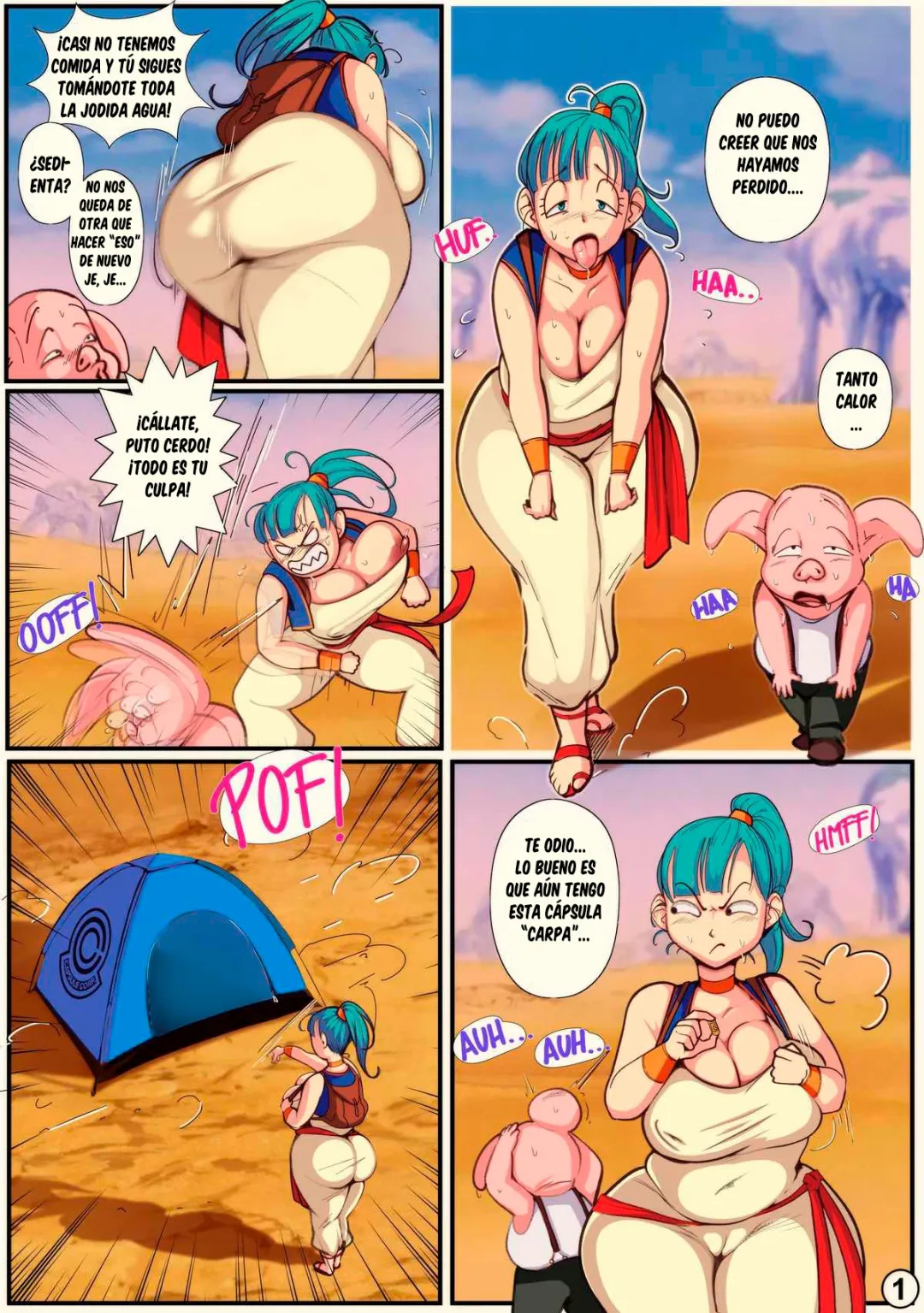 Comic Porno de [Bittercream] Young BULMA X OOLONG (Dragon Ball) (#1)