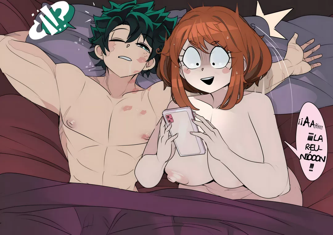 Ochako Uraraka & Izuku Midoriya - CaptainKirb