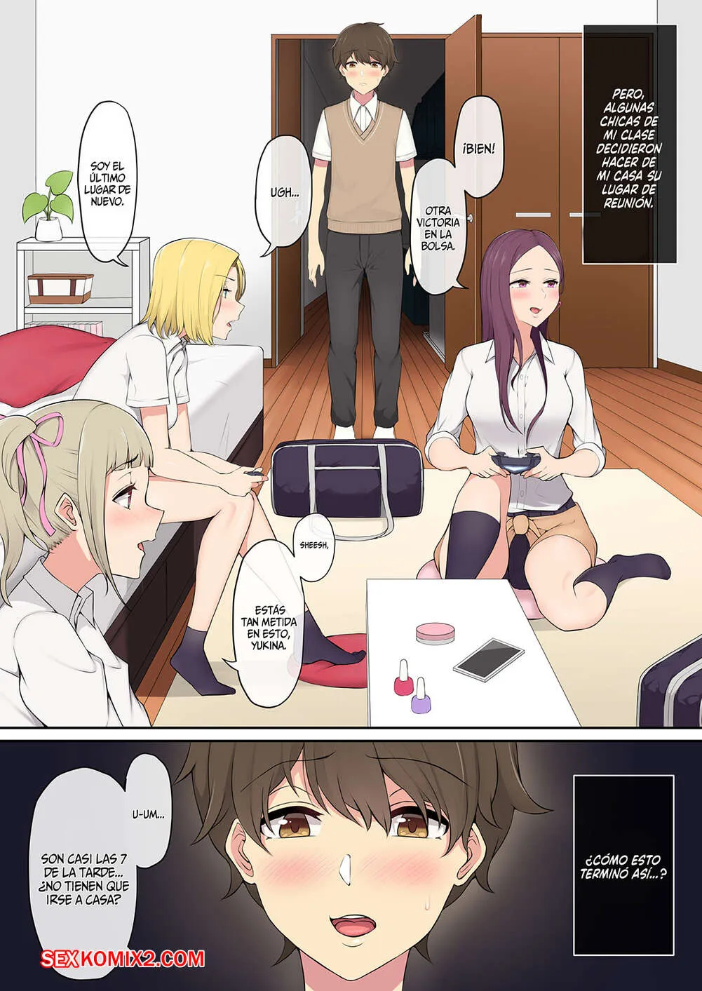 Comic Porno IMAIZUMI Lleva A Todas Las GYARUS A Su CASA. Parte 1 (#3)