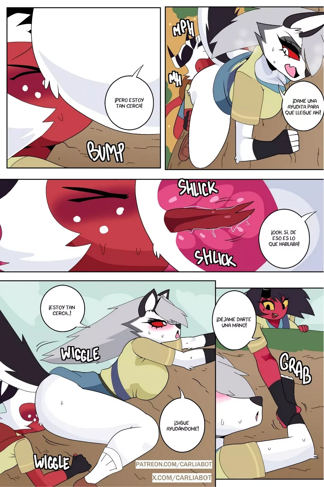 Comic Porno Peak With Loona, Millie And Moxxie - Carliabot (#2)