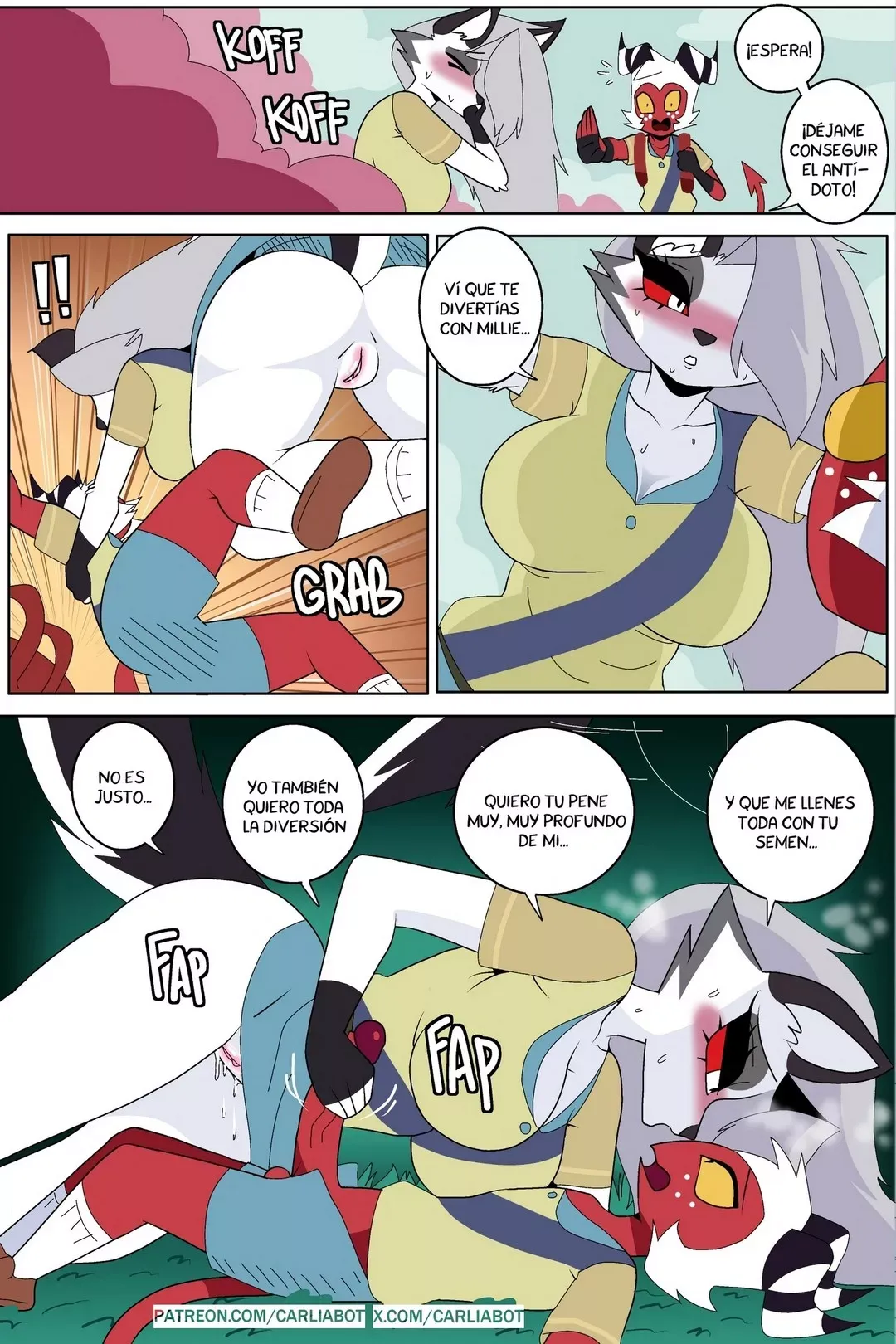 Comic Porno Peak With Loona, Millie And Moxxie - Carliabot (#4)