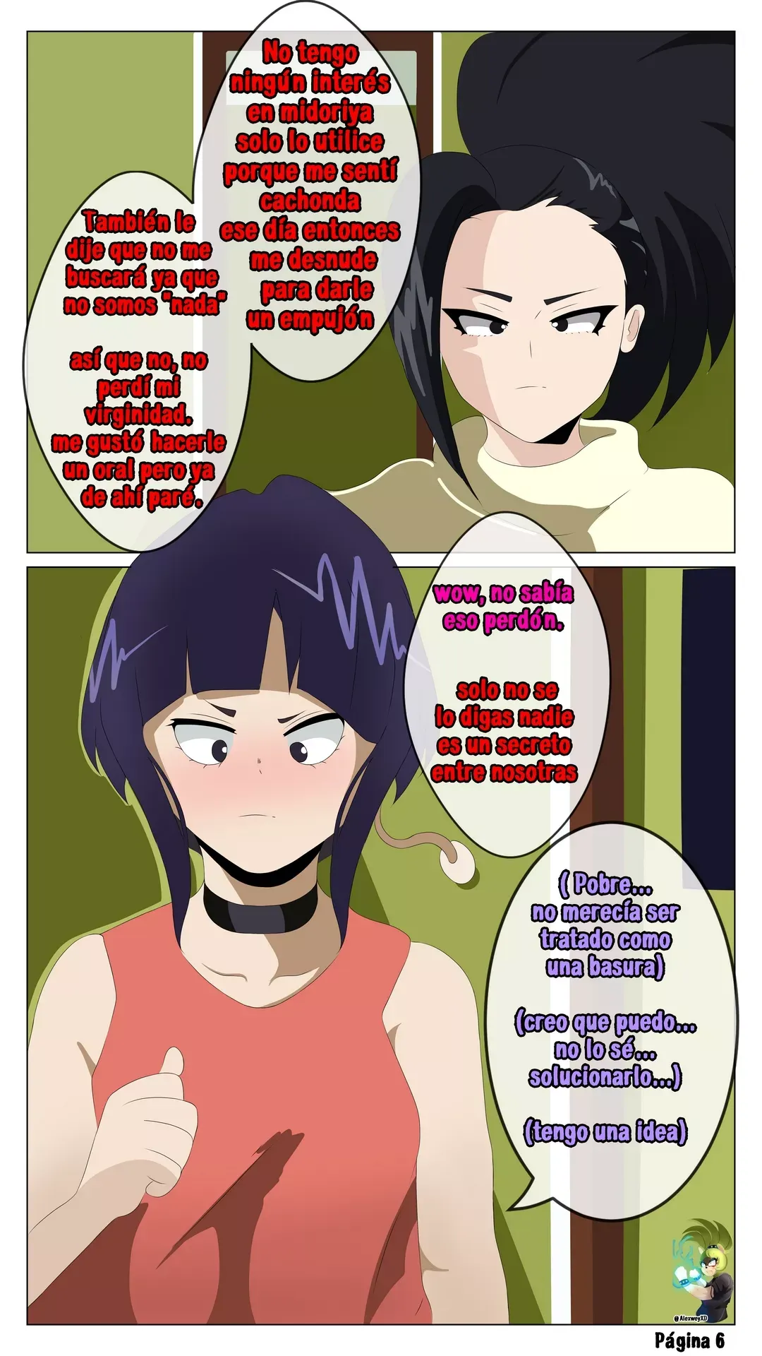 Comic Porno My Harem Academia - AlexweyXD (#7)