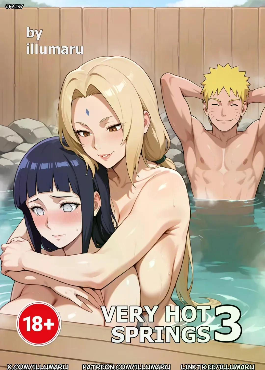Comic Porno de [Illumaru] VERY HOT Springs Parte 3 (Naruto Shippuden) (#1)