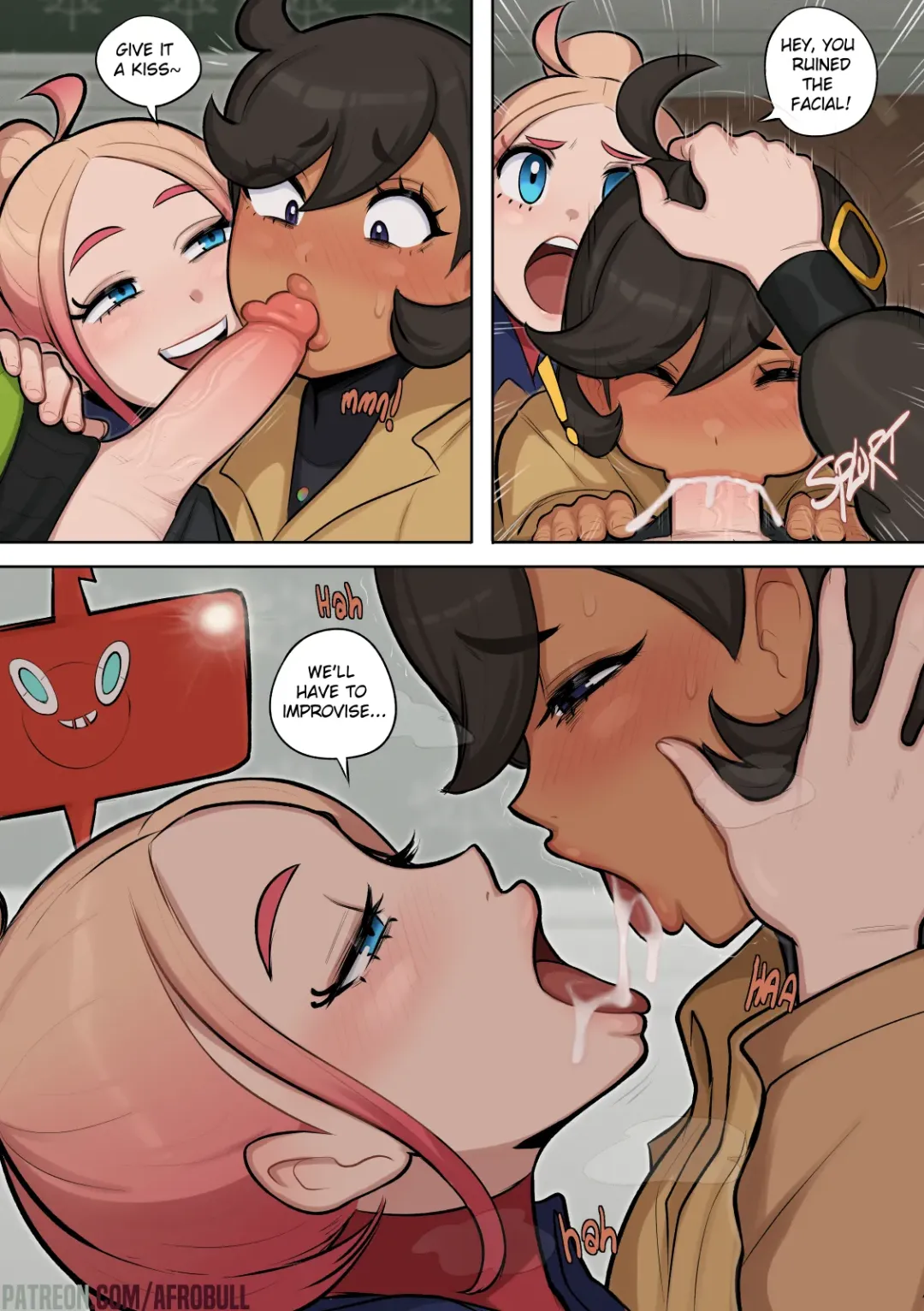 Comic Porno Emma - Afrobull (#3)