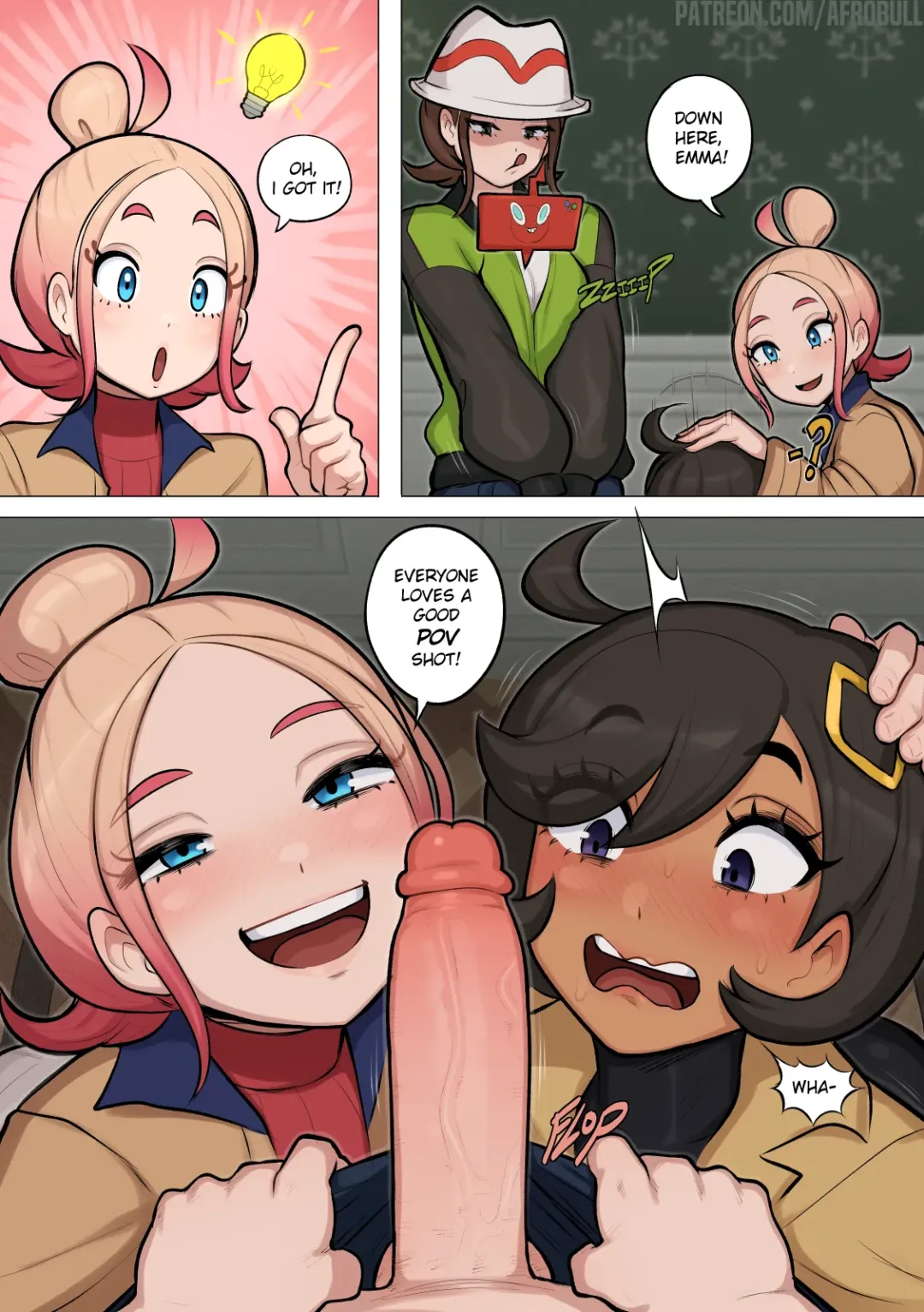 Comic Porno Emma - Afrobull (#7)