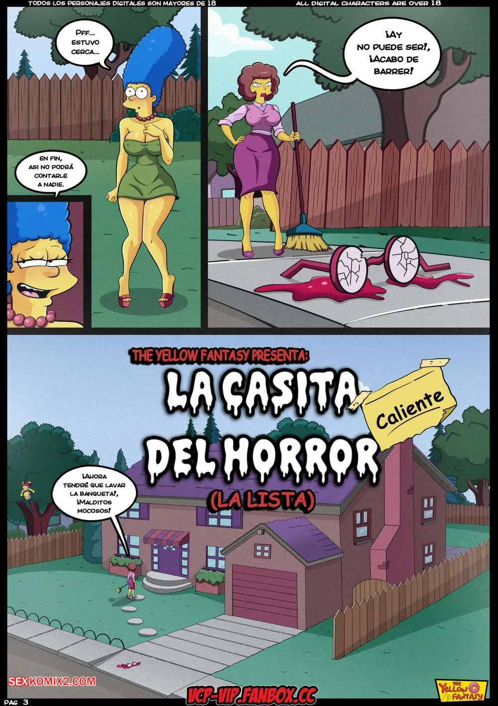 Comic Porno The Yellow Fantasy 16. La Lista. VCP (#4)