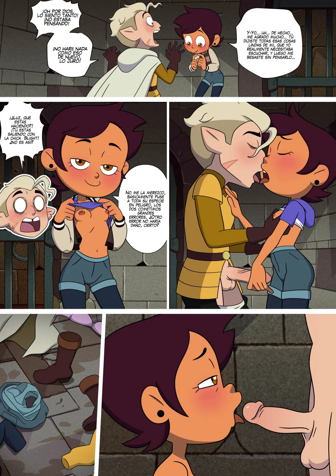 Comic Porno [Lester]  Luz X Hunter (The Owl House) (#2)