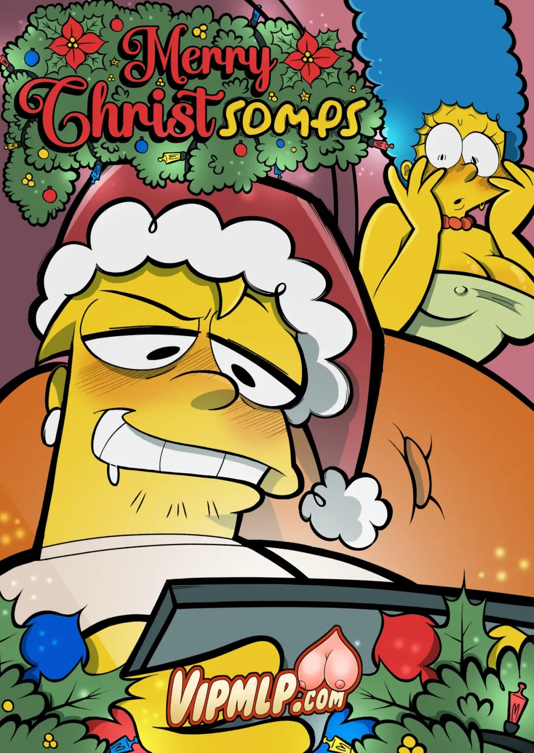Comic Porno de [1⁄8] Merry ChristSomps (The Simpsons) (#1)