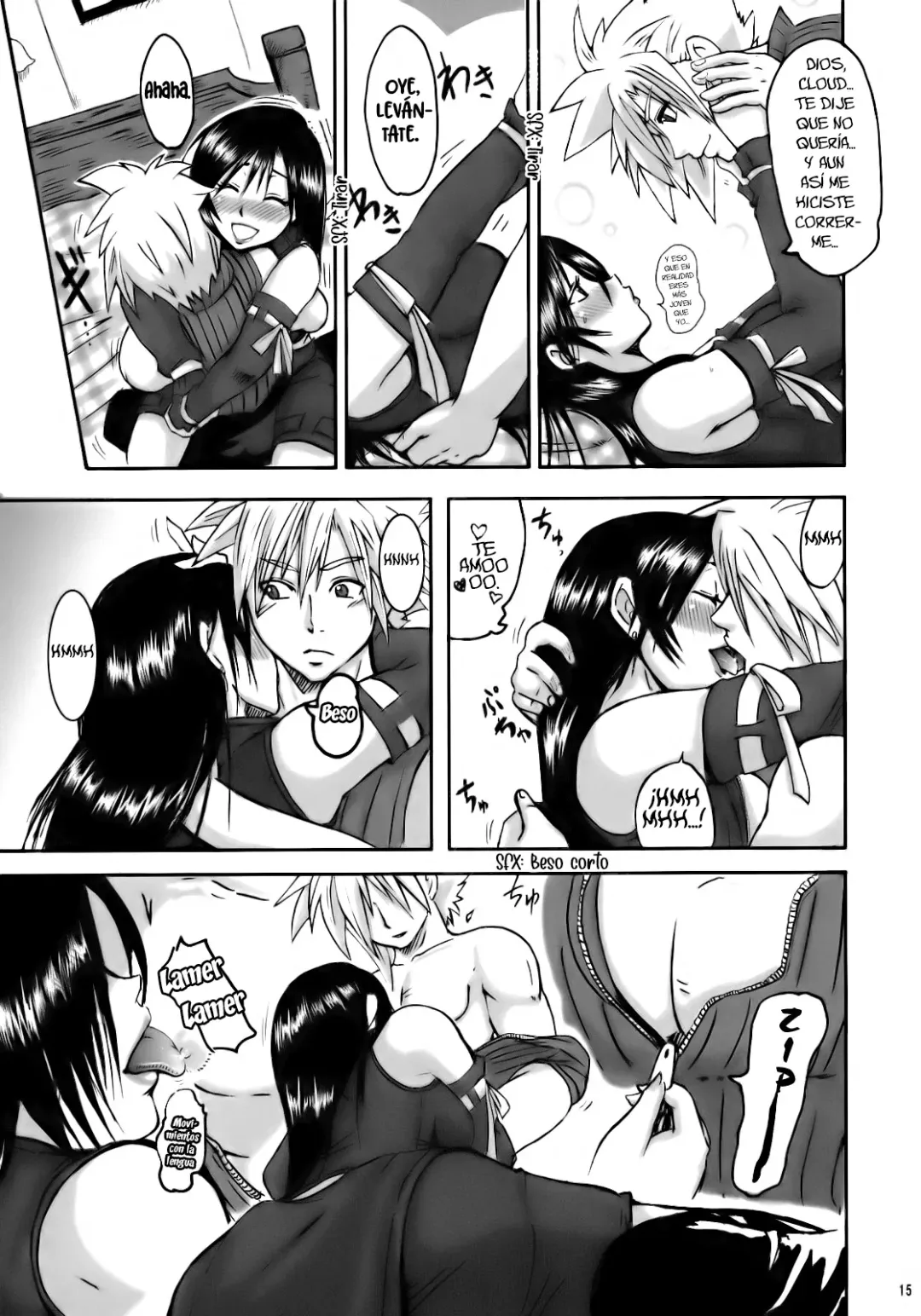 Comic Porno de [LoveRevo (Waguchi Shouka)] Amor Amor Lockhart LA (Final Fantasy VII AC) (#15)