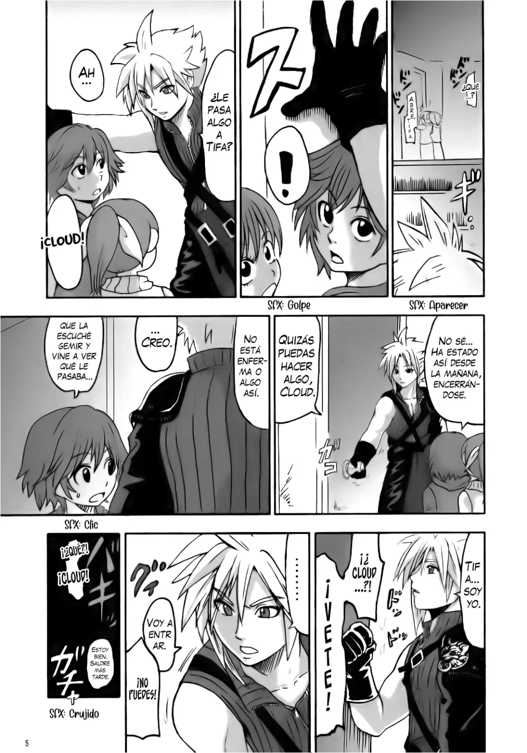 Comic Porno [LoveRevo (Waguchi Shouka)] Amor Amor Lockhart LA (Final Fantasy VII AC) (#5)