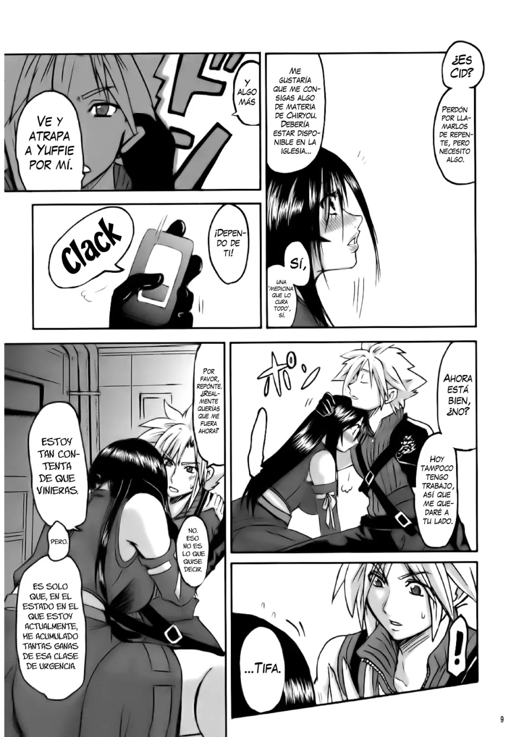 Comic Porno de [LoveRevo (Waguchi Shouka)] Amor Amor Lockhart LA (Final Fantasy VII AC) (#9)