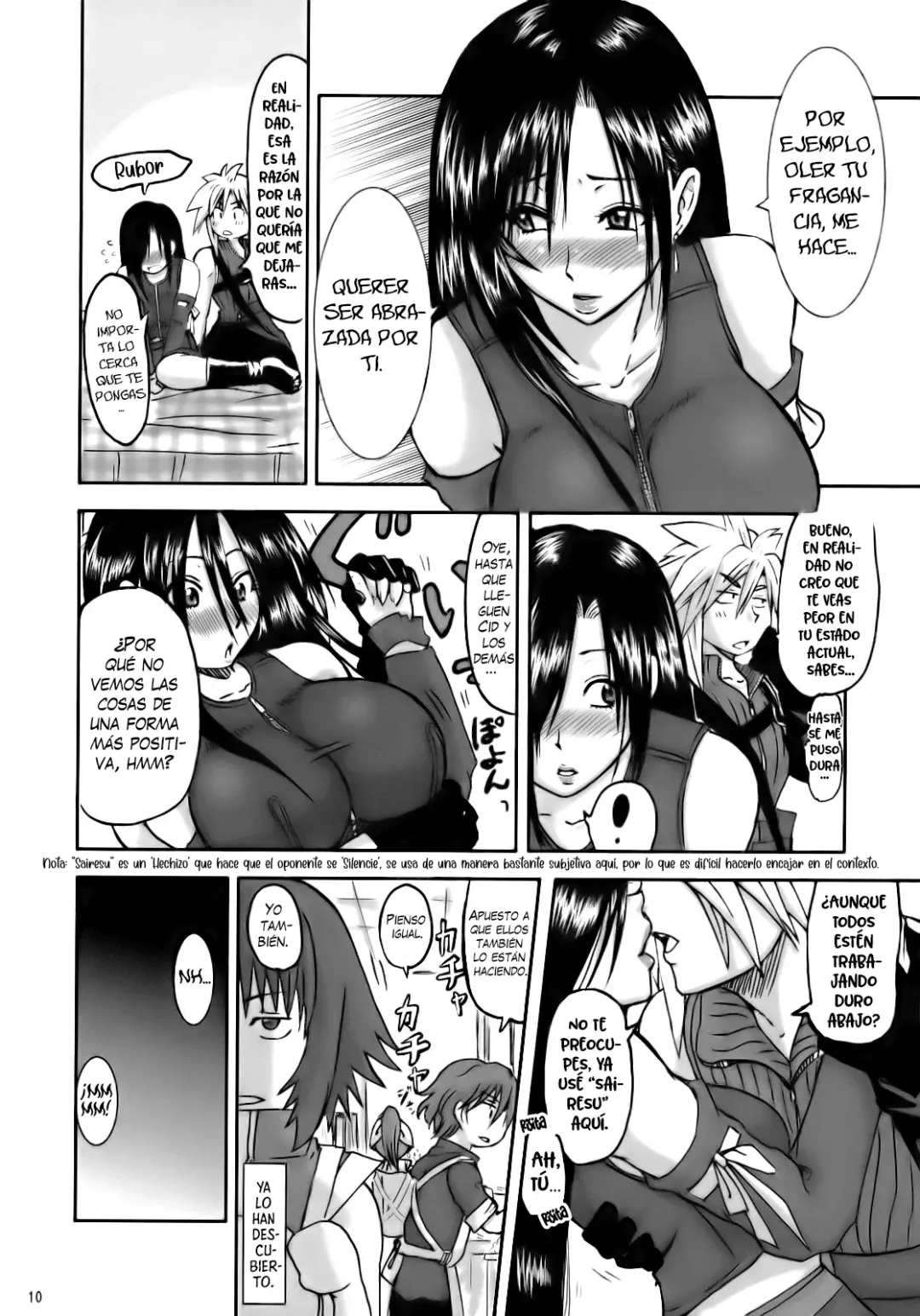 Comic Porno de [LoveRevo (Waguchi Shouka)] Amor Amor Lockhart LA (Final Fantasy VII AC) (#10)